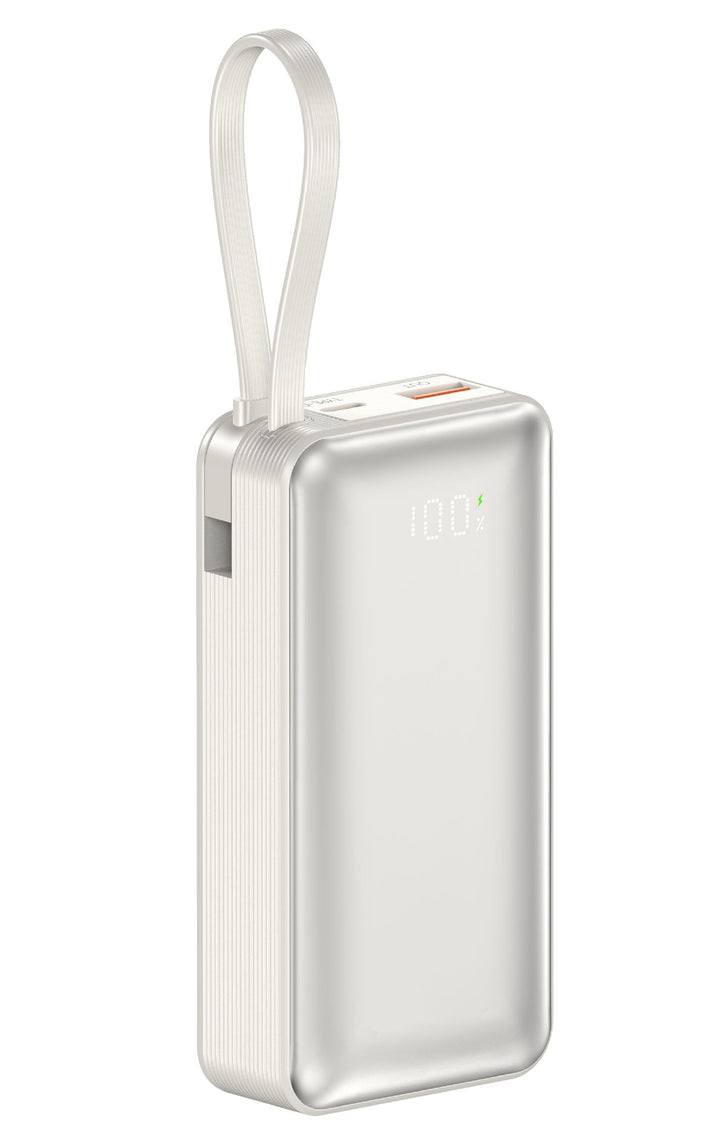 Høyytelses powerbank med intuitivt LED-display Skanto