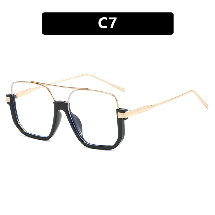 Women's oversized sunglasses with trendy square frame and protective UV filter Skanto