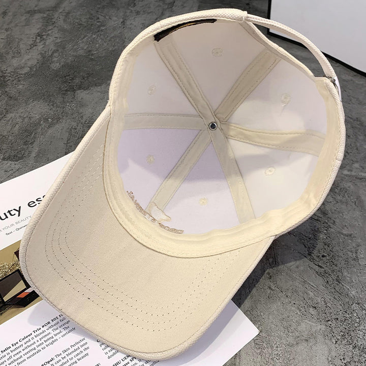 Unisex teksturert bomull baseballcaps Skanto