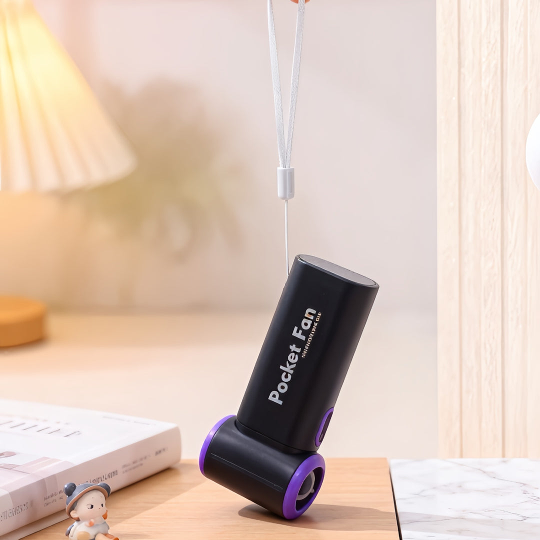 Bærbar Mini Vifte med Multifunksjonell Usb-Kontakt Skanto