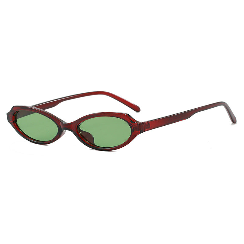 Women's elegant sunglasses in stylish oval design Skanto