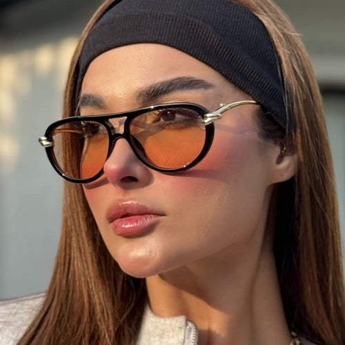 Women's Retro Sunglasses with Elegant Frame and Polarized Lenses Skanto