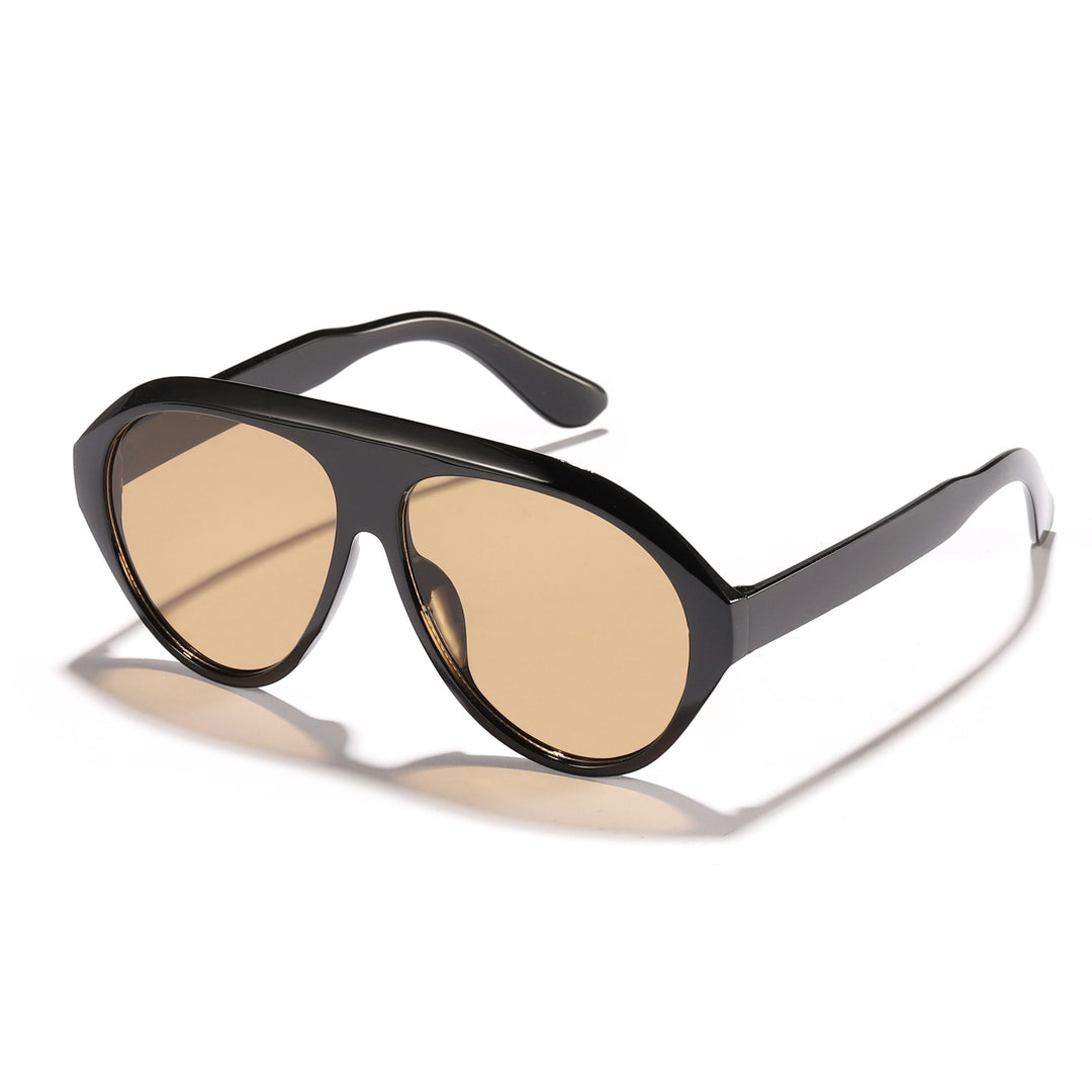 Dame solbrille med markant design og innovativ ramme Skanto