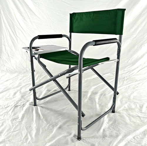 Comfortable Folding Chair with Side Shelf Skanto