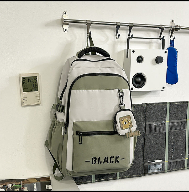 Multi-compartments fritidsreiseskole ryggsekk