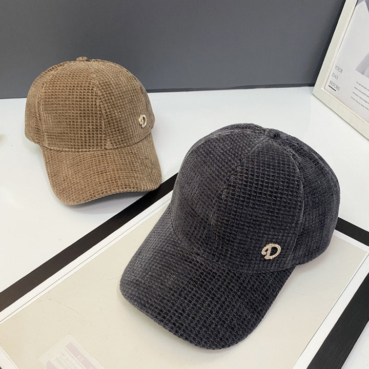 Kvinneforbedret teksturert baseballcaps Skanto