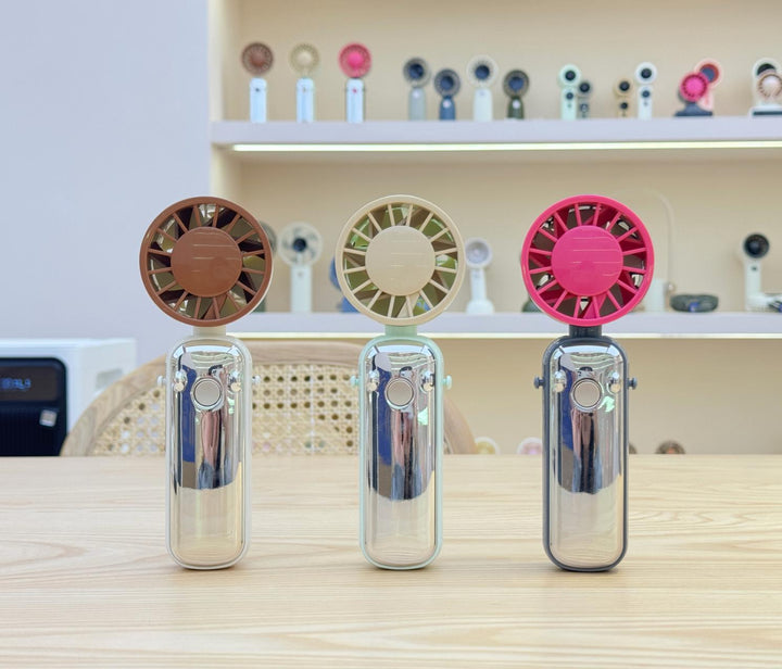 Unisex Bærbar Håndvifte med kraftig batteri og kompakt design Skanto