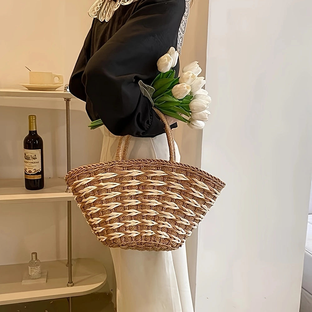 Elegant Håndflettet Handleveske Skanto
