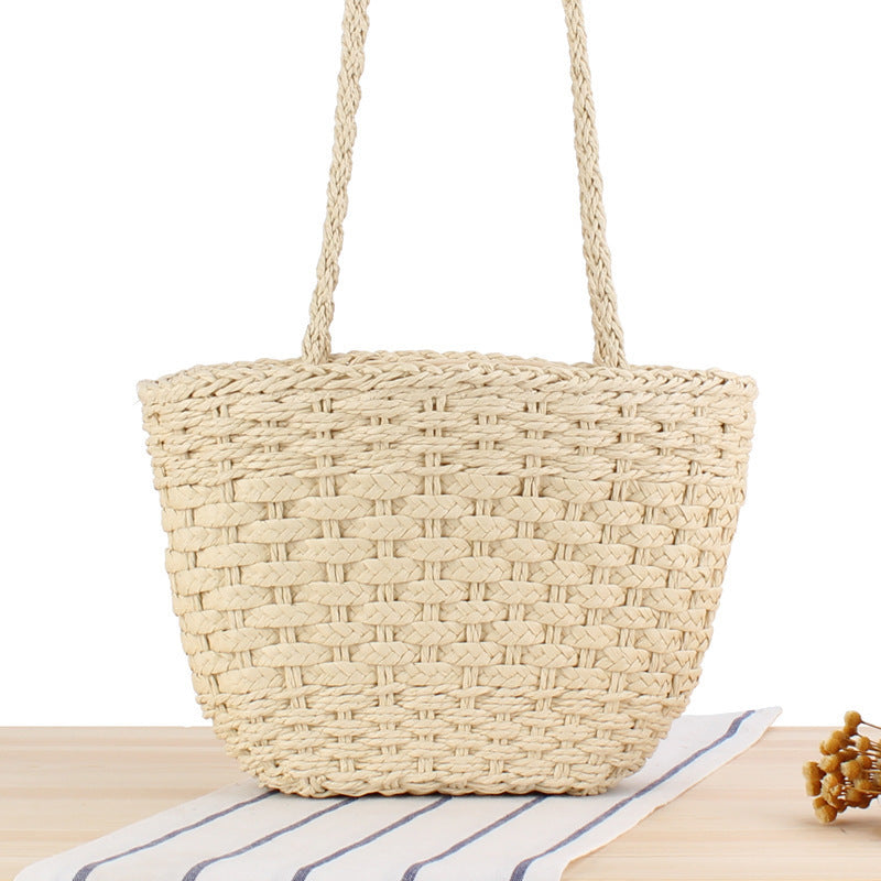 Handmade Raffia Tote Bag Skanto