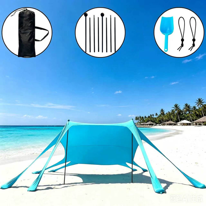 Bærbar strand skygge kanopy Skanto