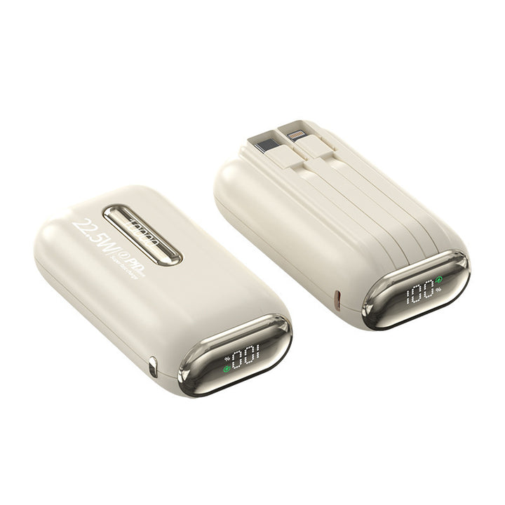 Powerbank med 10000mAh og hurtigladefunksjon Skanto