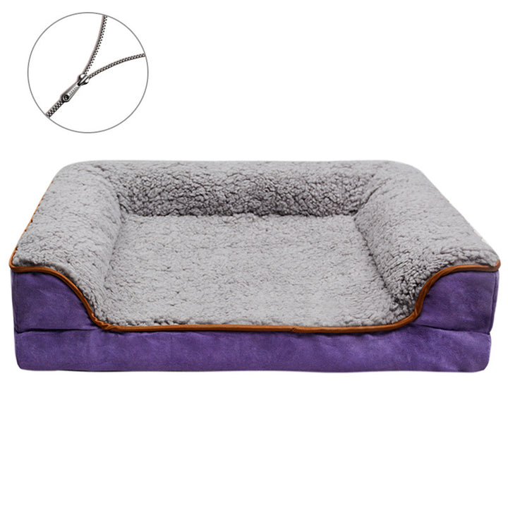 Premium Plush Ortopedisk Hundeseng