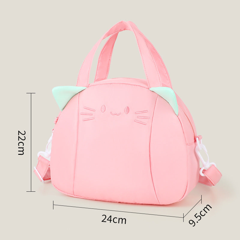 Leken kattemotiv crossbody bag Skanto