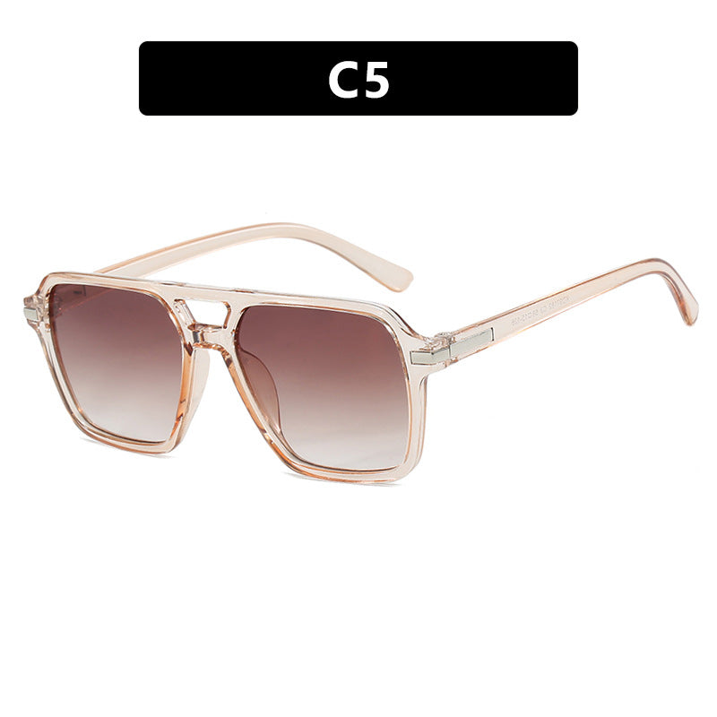 Women's fashionable rectangular sunglasses with stylish design and UV protection Skanto