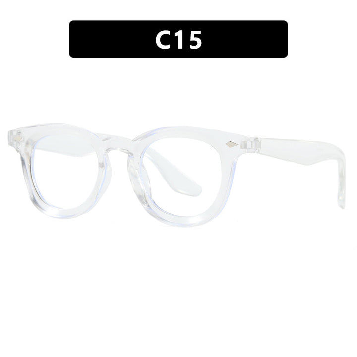 Women's fashionable Cat-Eye sunglasses with transparent frame Skanto