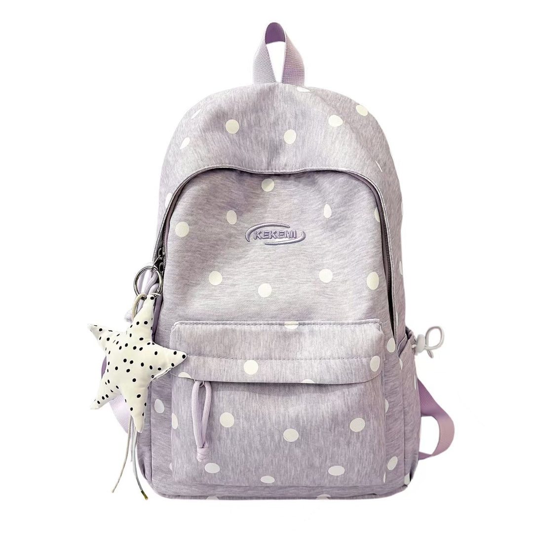 Lett polkadot ryggsekk Skanto