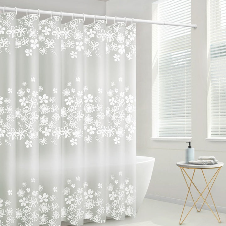 Blomstrete vanntette dusjforheng Skanto