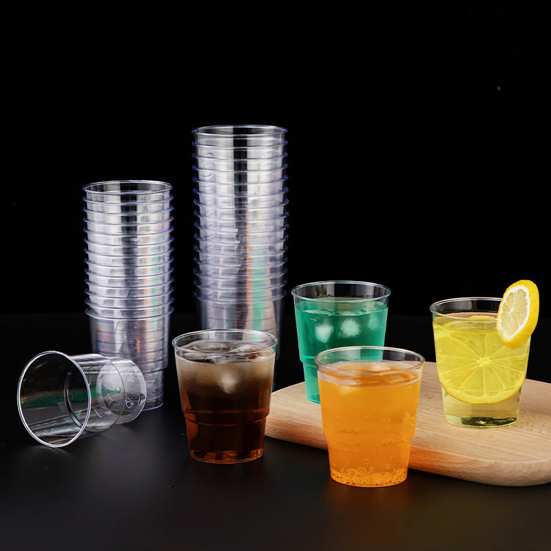 Unisex Disposable Transparent Drinking Cups Skanto