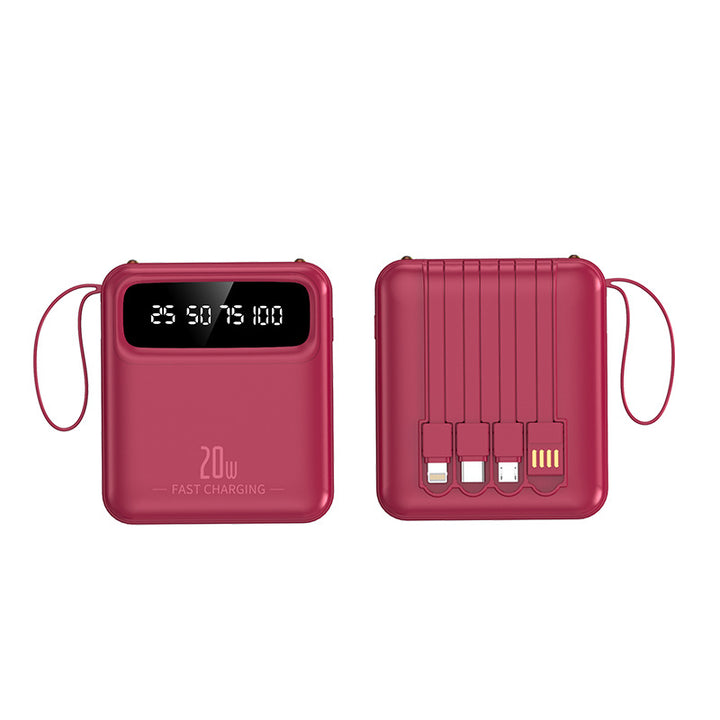 Powerbank med hurtigladefunksjon Skanto