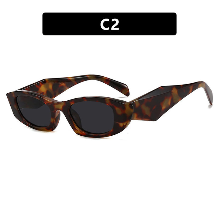 Women's Trendy Cat-Eye Sunglasses with Unique Frame and UV Protection Skanto