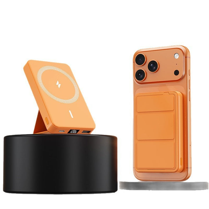 Trådløs hurtiglader powerbank fra Skanto