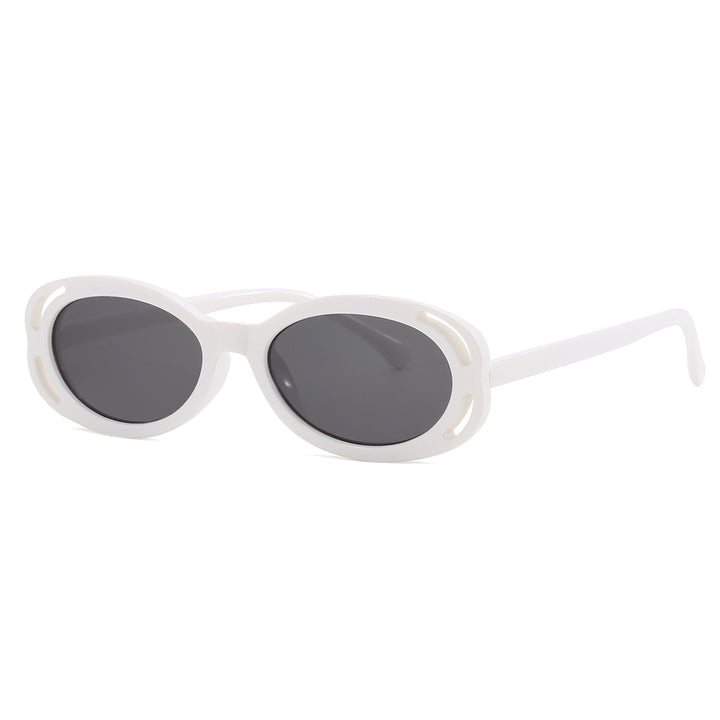 Dame moteriktig solbrille med eksotisk mønster Skanto