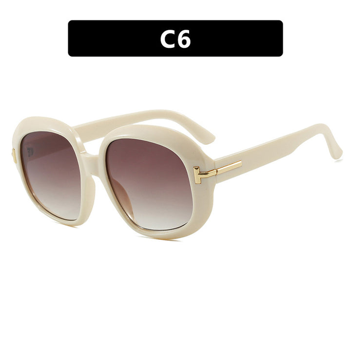 Women's oversized sunglasses with elegant frame structure and UV protection Skanto