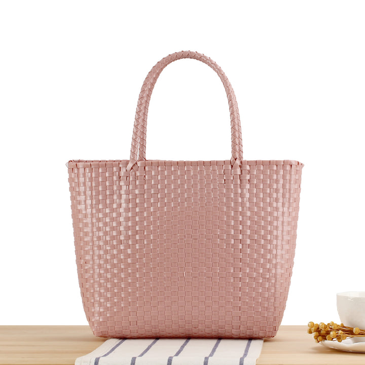 Padded tote bag in durable plastic fabric Skanto