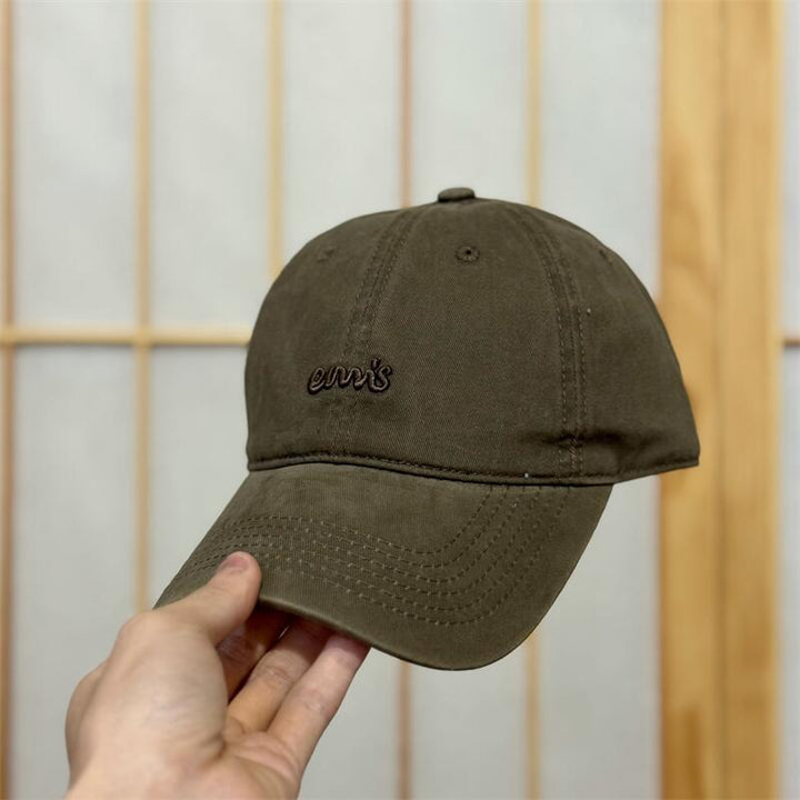 Herre Bomull Twill Justerbar Baseball Caps Skanto 1784270699