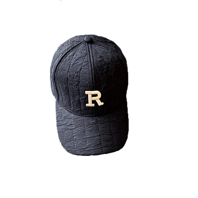 Kvinne Contemporary Teksturert Design Baseball Cap Skanto