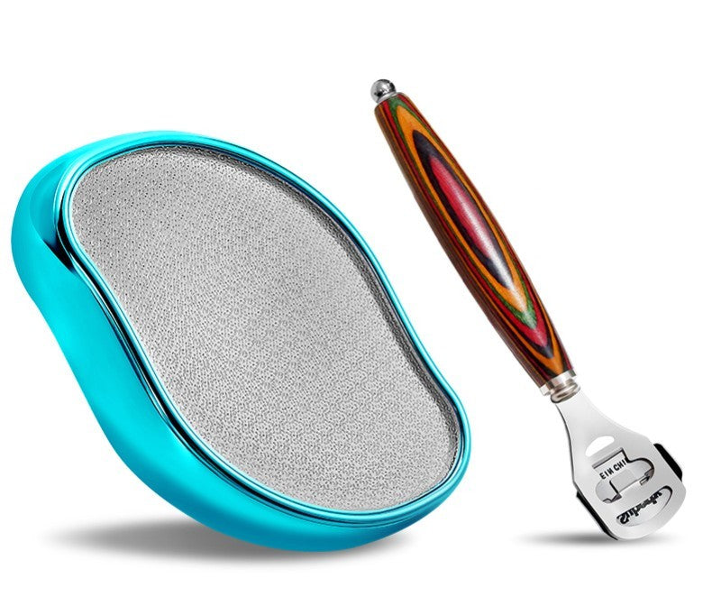 Norvo | Håndholdt fotfil for fjerning av callus for å fjerne hard og død hud, perfekt for pedikyr hjemme