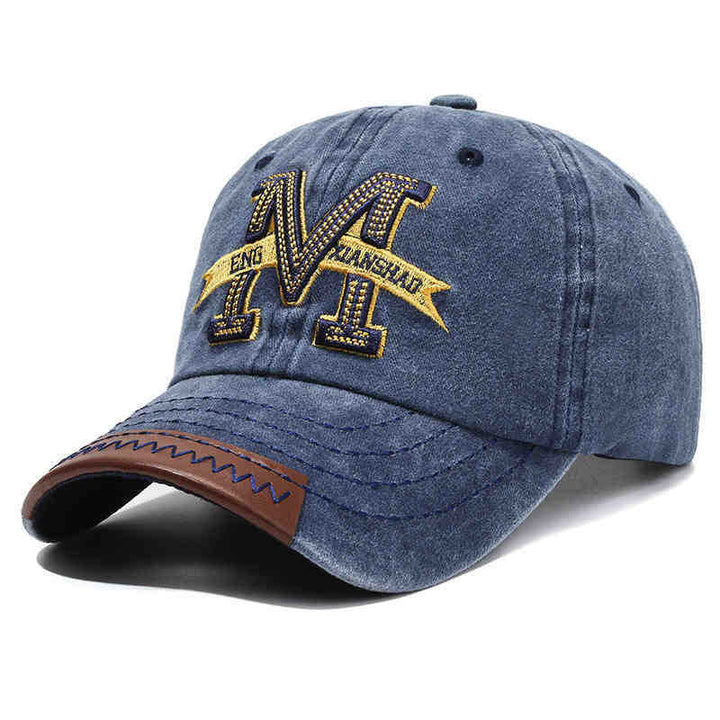 Herre Vintage Brodert Baseball Caps Skanto