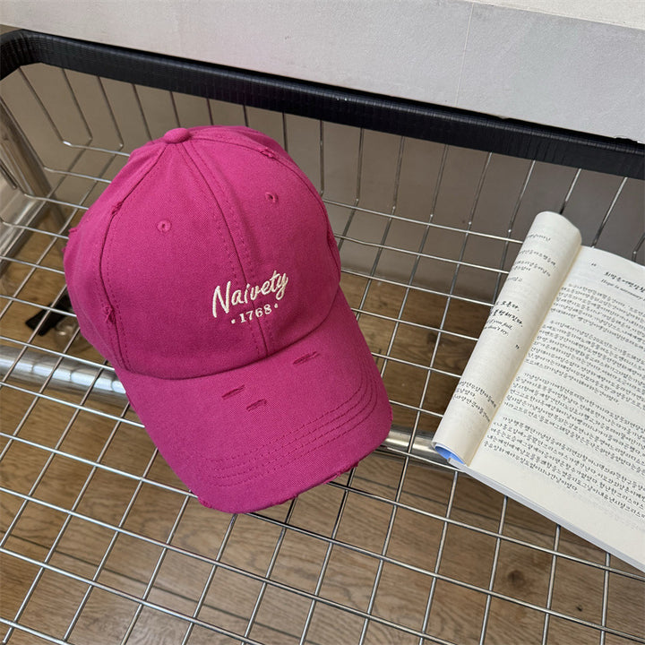 Herre Slittbomulls Baseball Caps Skanto