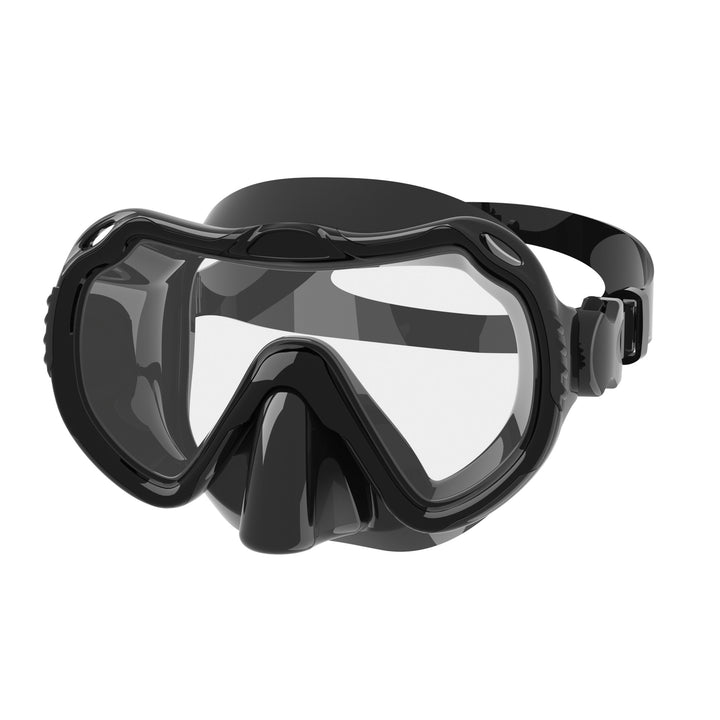 Høyytelses dykker maske med anti-dugg teknologi Skanto