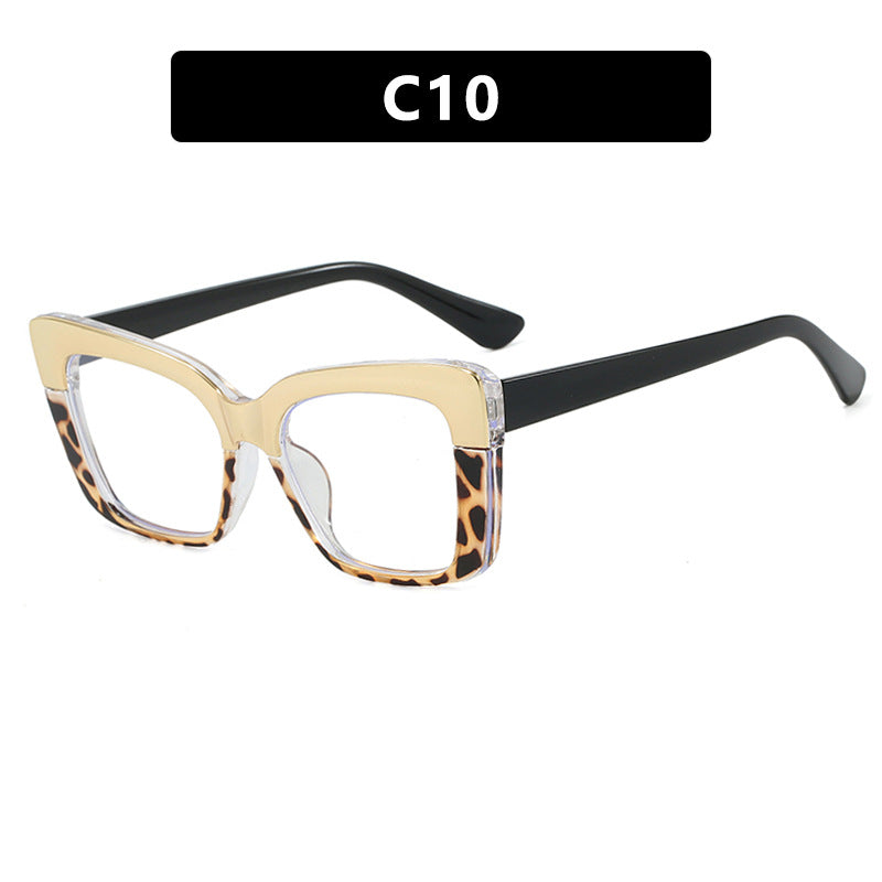 Dames moteriktig brille i trendy geometrisk design Skanto