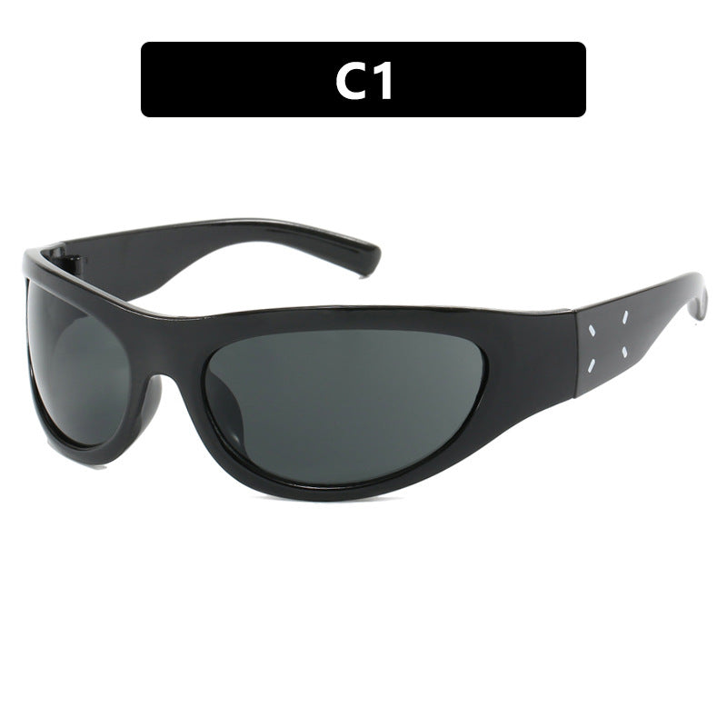 Women's sports sunglasses with ergonomic design and comprehensive UV protection Skanto