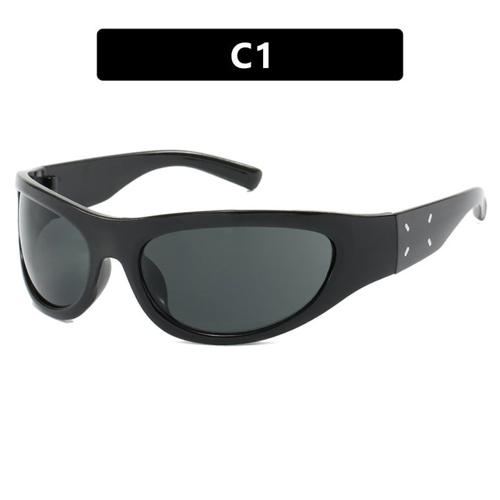 Women's sports sunglasses with ergonomic design and comprehensive UV protection Skanto
