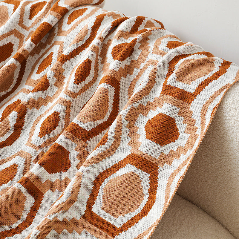 Kvinnes dekorative sengeteppe laget av høykvalitets mikrofiber med unikt design Skanto