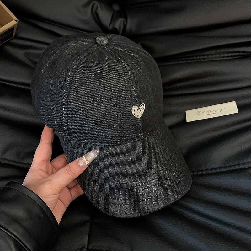 Kvinns Klassisk Denim Baseball Cap Skanto