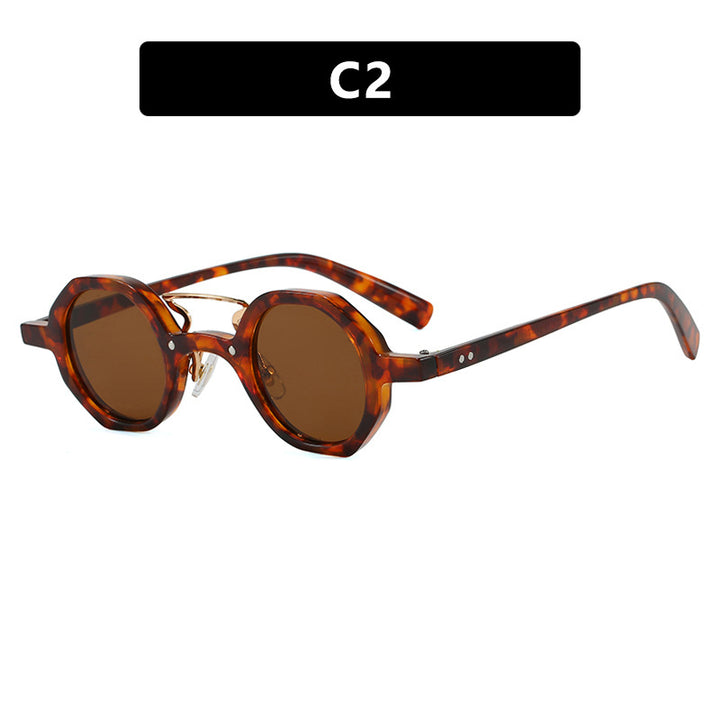 Women's stylish sunglasses in unique octagonal design Skanto