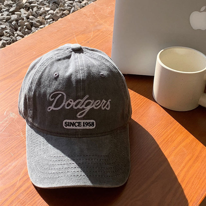 Kvinnes Vintage-Inspirert Bomulls Baseball Cap Skanto