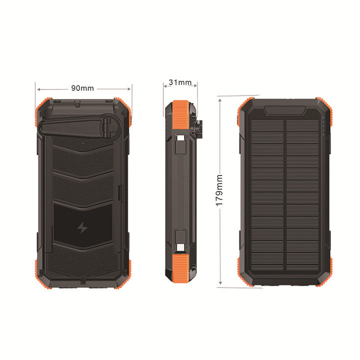 Sammenleggbart solenergi powerbank Skanto