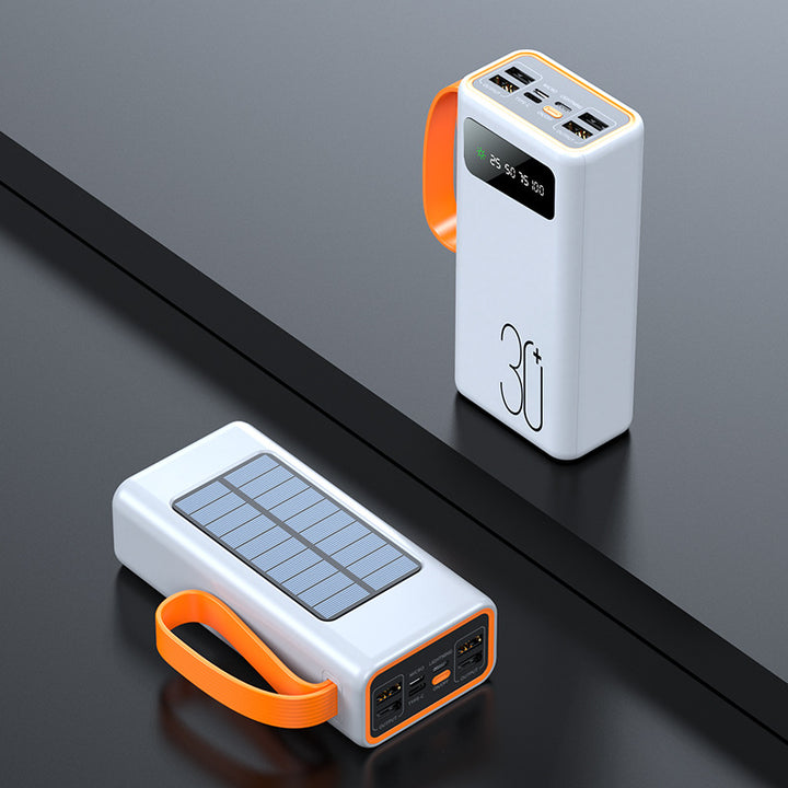 Solar-Powerbank med Hurtig Lading og Innebygde Usb-porter Skanto
