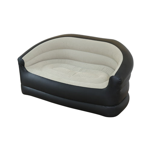 Kvinne oppblåsbar komfortsofa med ergonomisk ryggstøtte Skanto