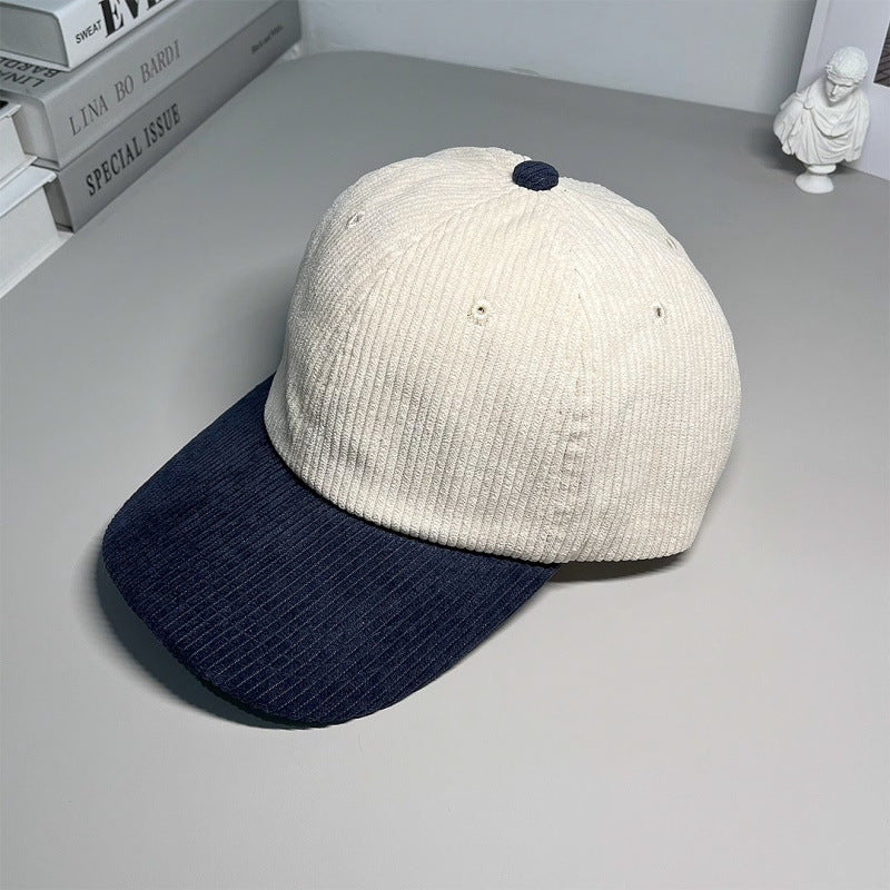 Kvinnenes kordfløyels baseball cap Skanto