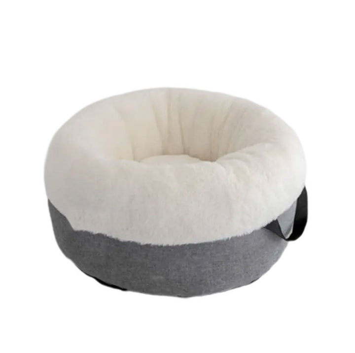 Plush Rund Hundeseng