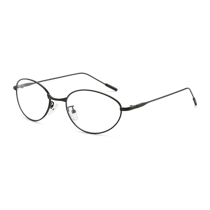 Dame fashionable solbriller i elegant oval design Skanto