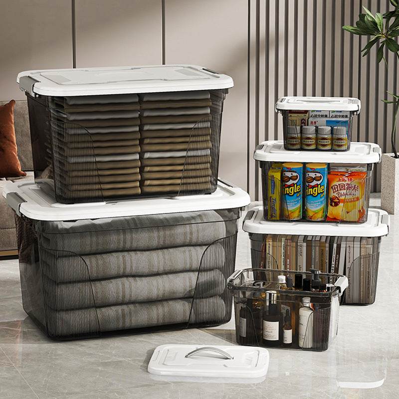 Women's Storage Box with Transparent Lid and Large Volume Skanto