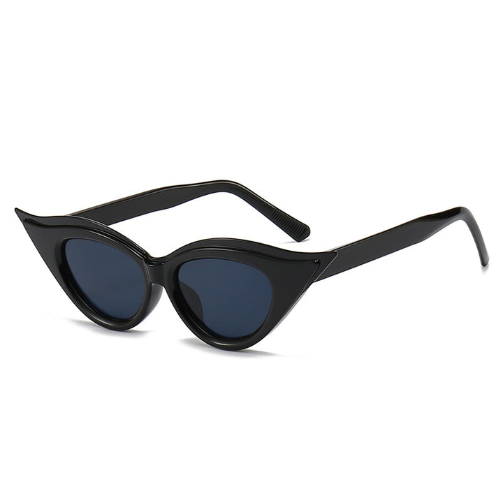 Dame Cat-Eye solbriller med polariserte linser Skanto