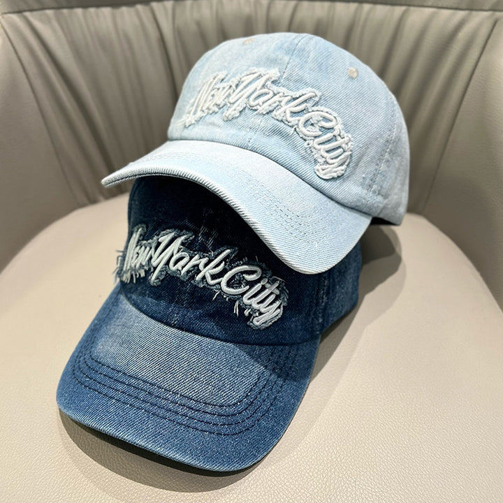 Kvinnenes Slitt Denims Caps Skanto